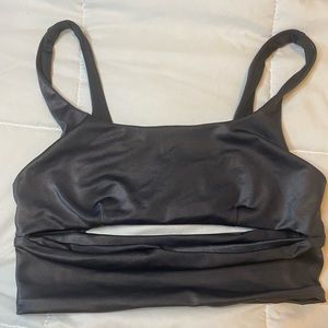 ALO Shine Bra(grey)